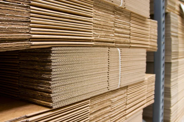 Cardboard packaging boxes